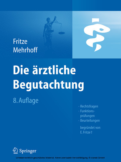 Die Ärztliche Begutachtung main product photo