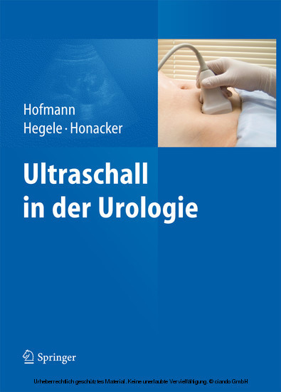 Ultraschall in der Urologie main product photo