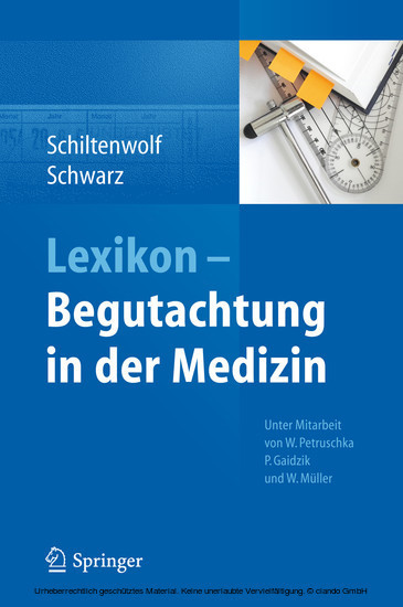 Lexikon - Begutachtung in der Medizin main product photo