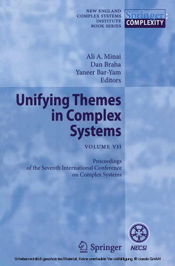 Unifying Themes in Complex Systems VII main product photo