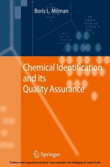 Chemical Identification and its Quality Assurance main product photo