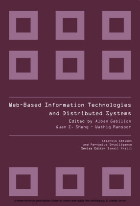 WEB-BASED INFORMATION TECHNOLOGIES AND DISTRIBUTED SYSTEMS