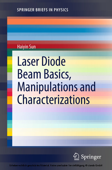 Laser Diode Beam Basics, Manipulations and Characterizations main product photo