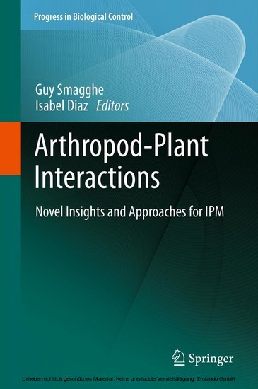 Arthropod-Plant Interactions main product photo