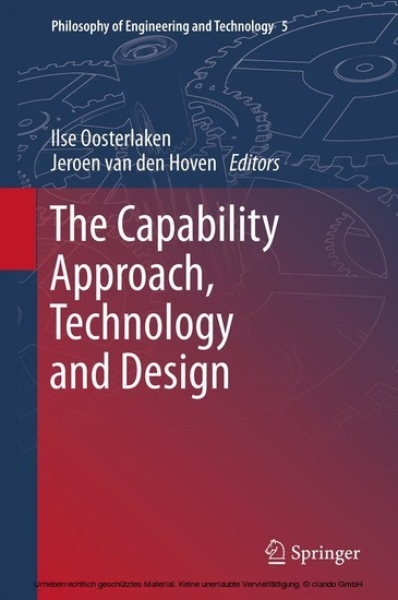 The Capability Approach, Technology and Design main product photo