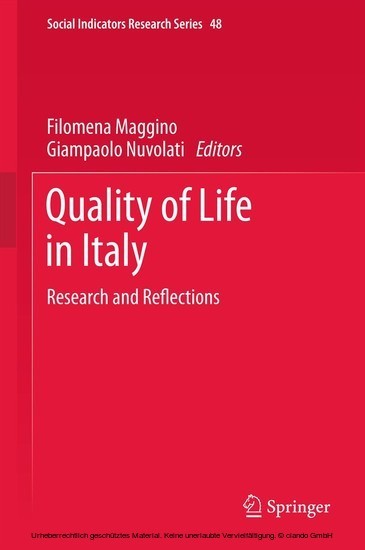 Quality of life in Italy main product photo
