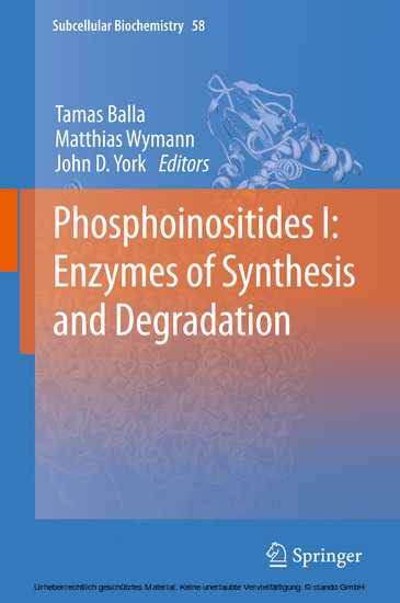 Phosphoinositides I: Enzymes of Synthesis and Degradation main product photo