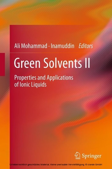 Green Solvents II main product photo