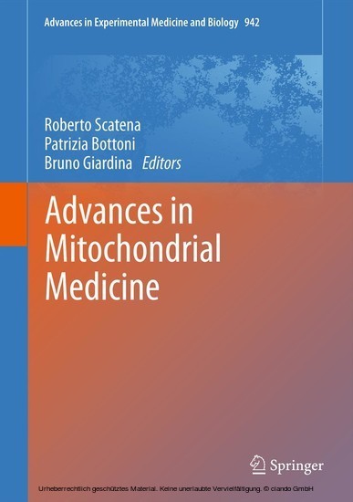 Advances in Mitochondrial Medicine main product photo