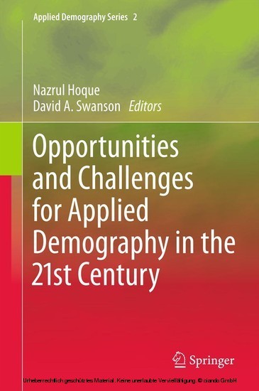 Opportunities and Challenges for Applied Demography in the 21st Century main product photo