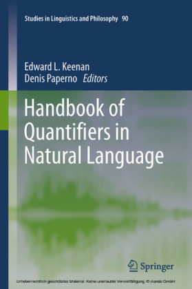 Handbook of Quantifiers in Natural Language