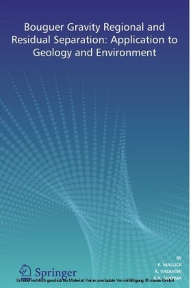 Bouguer Gravity Regional and Residual Separation