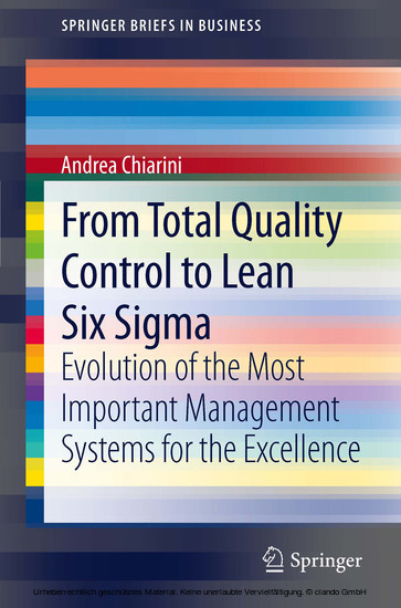 From Total Quality Control to Lean Six Sigma main product photo