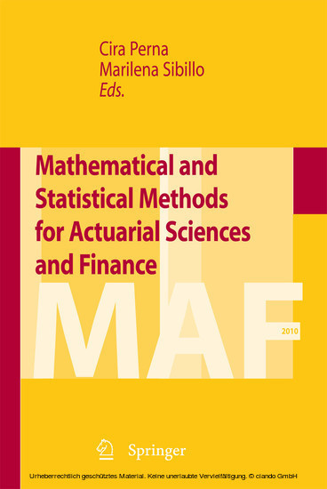 Mathematical and Statistical Methods for Actuarial Sciences and Finance main product photo