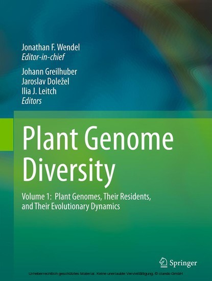 Plant Genome Diversity Volume 1 main product photo
