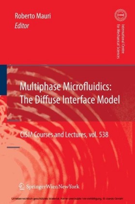 Multiphase Microfluidics: The Diffuse Interface Model