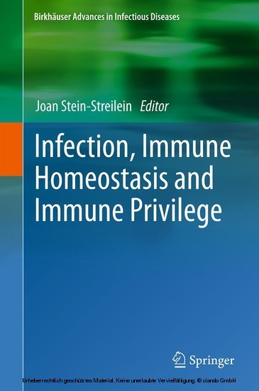 Infection, Immune Homeostasis and Immune Privilege main product photo