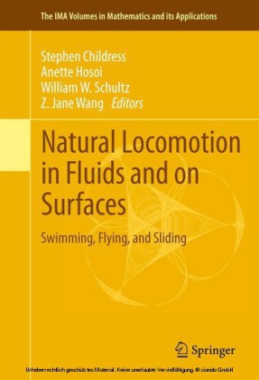 Natural Locomotion in Fluids and on Surfaces