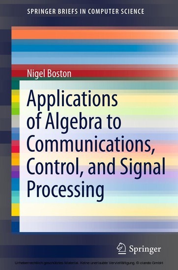 Applications of Algebra to Communications, Control, and Signal Processing main product photo