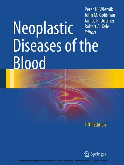 Neoplastic Diseases of the Blood main product photo