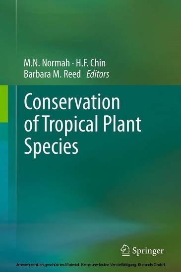 Conservation of Tropical Plant Species main product photo