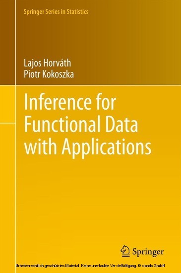 Inference for Functional Data with Applications main product photo