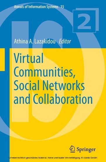 Virtual Communities, Social Networks and Collaboration main product photo