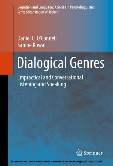 Dialogical Genres main product photo