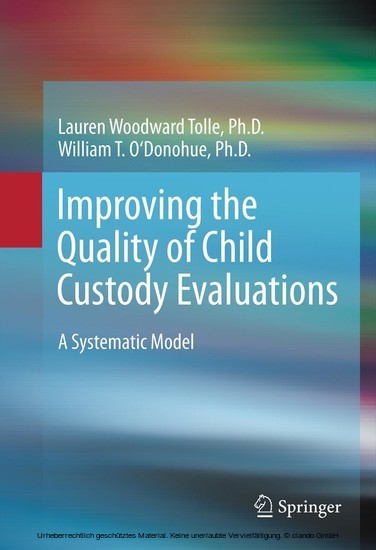 Improving the Quality of Child Custody Evaluations main product photo