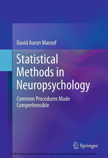 Statistical Methods in Neuropsychology main product photo