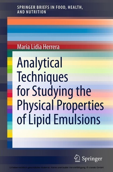 Analytical Techniques for Studying the Physical Properties of Lipid Emulsions main product photo