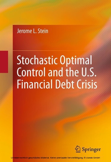 Stochastic Optimal Control and the U.S. Financial Debt Crisis main product photo