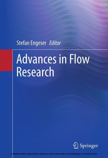 Advances in Flow Research main product photo