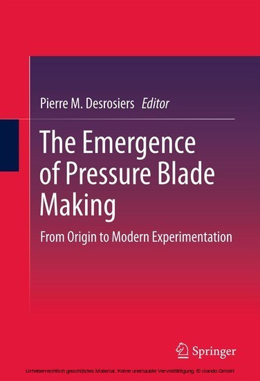 The Emergence of Pressure Blade Making main product photo