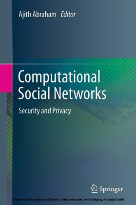 Computational Social Networks