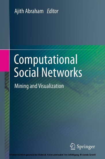 Computational Social Networks main product photo