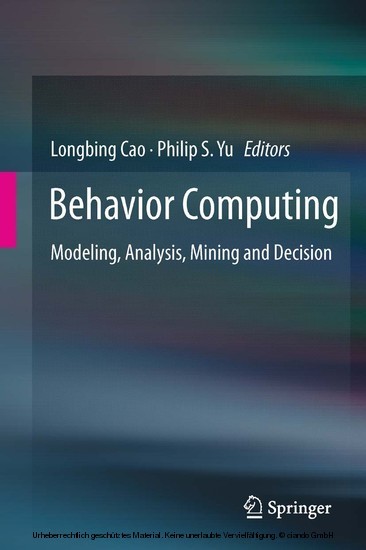 Behavior Computing main product photo