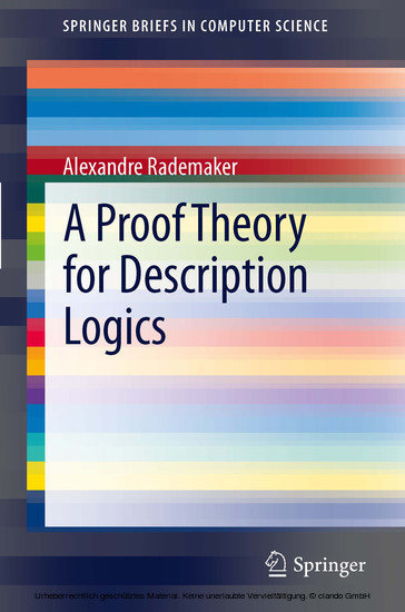 A Proof Theory for Description Logics main product photo