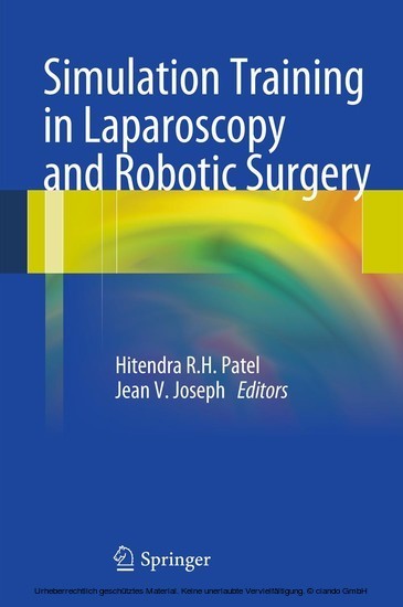 Simulation Training in Laparoscopy and Robotic Surgery main product photo