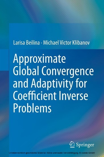 Approximate Global Convergence and Adaptivity for Coefficient Inverse Problems main product photo