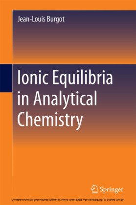 Ionic Equilibria in Analytical Chemistry