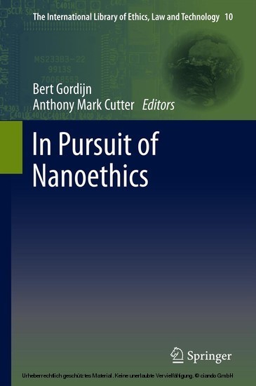 In Pursuit of Nanoethics main product photo