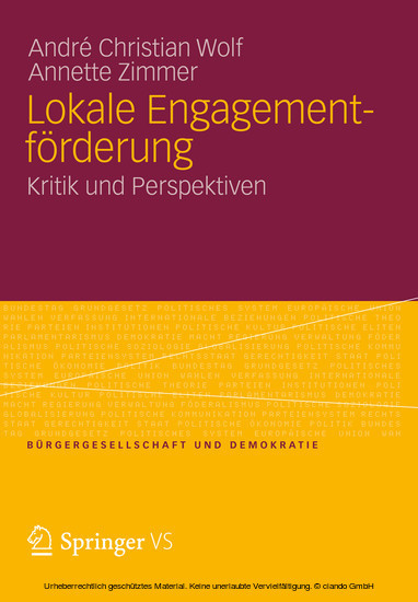 Lokale Engagementförderung main product photo