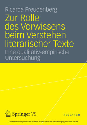 Zur Rolle des Vorwissens beim Verstehen literarischer Texte