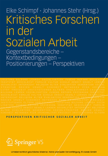 Kritisches Forschen in der Sozialen Arbeit main product photo