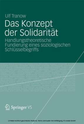 Das Konzept der Solidarität