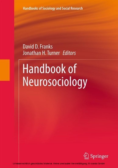 Handbook of Neurosociology main product photo