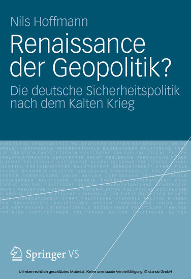 Renaissance der Geopolitik? main product photo