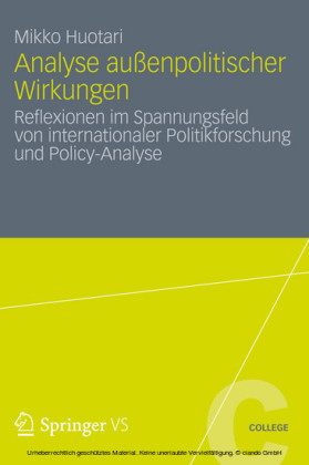 Analyse außenpolitischer Wirkungen