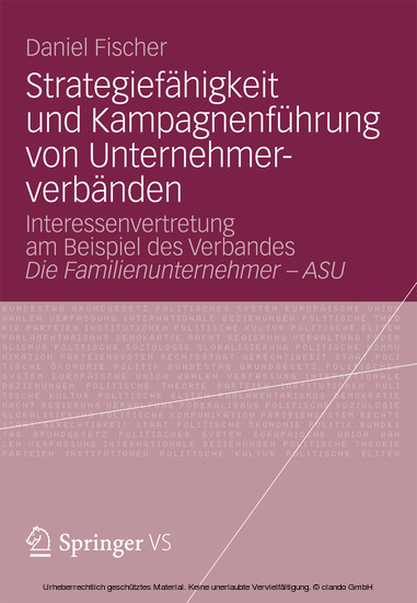 Strategiefähigkeit und Kampagnenführung von Unternehmerverbänden main product photo